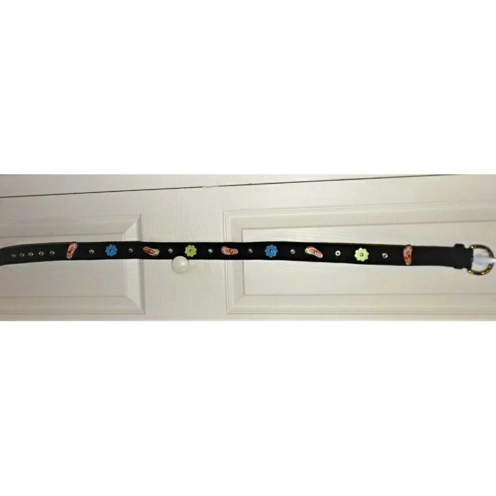Black Canvas Belt 42